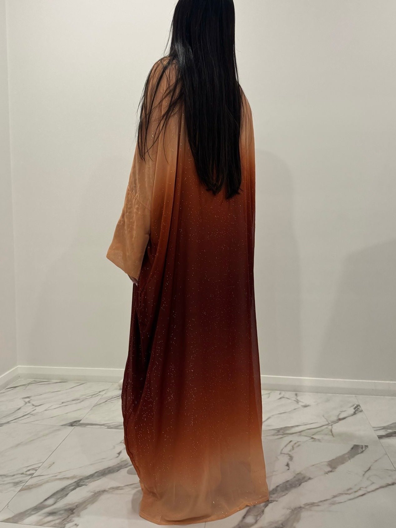 Sunset Ombré Abaya