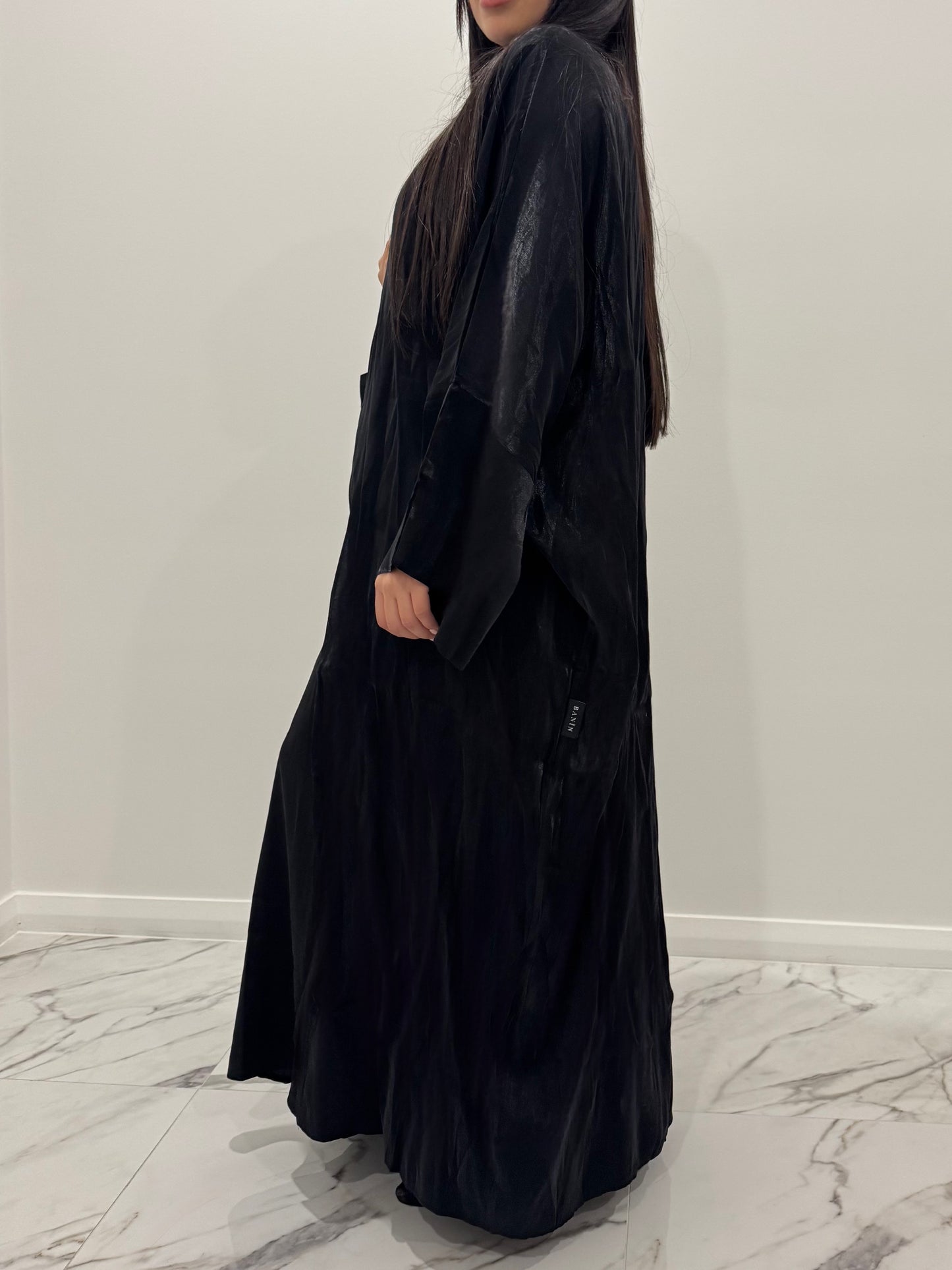 Black Royal Abaya