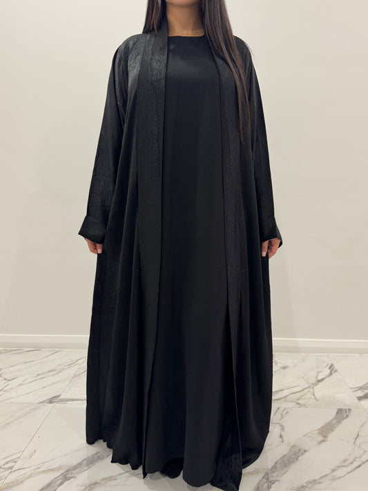 Black Velvet Abaya