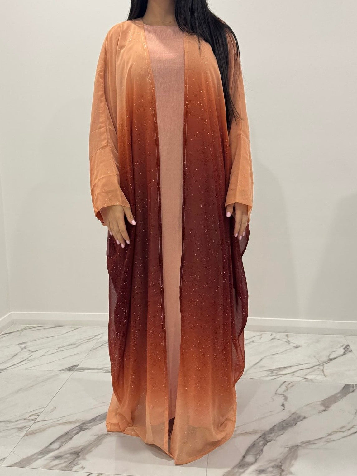 Sunset Ombré Abaya