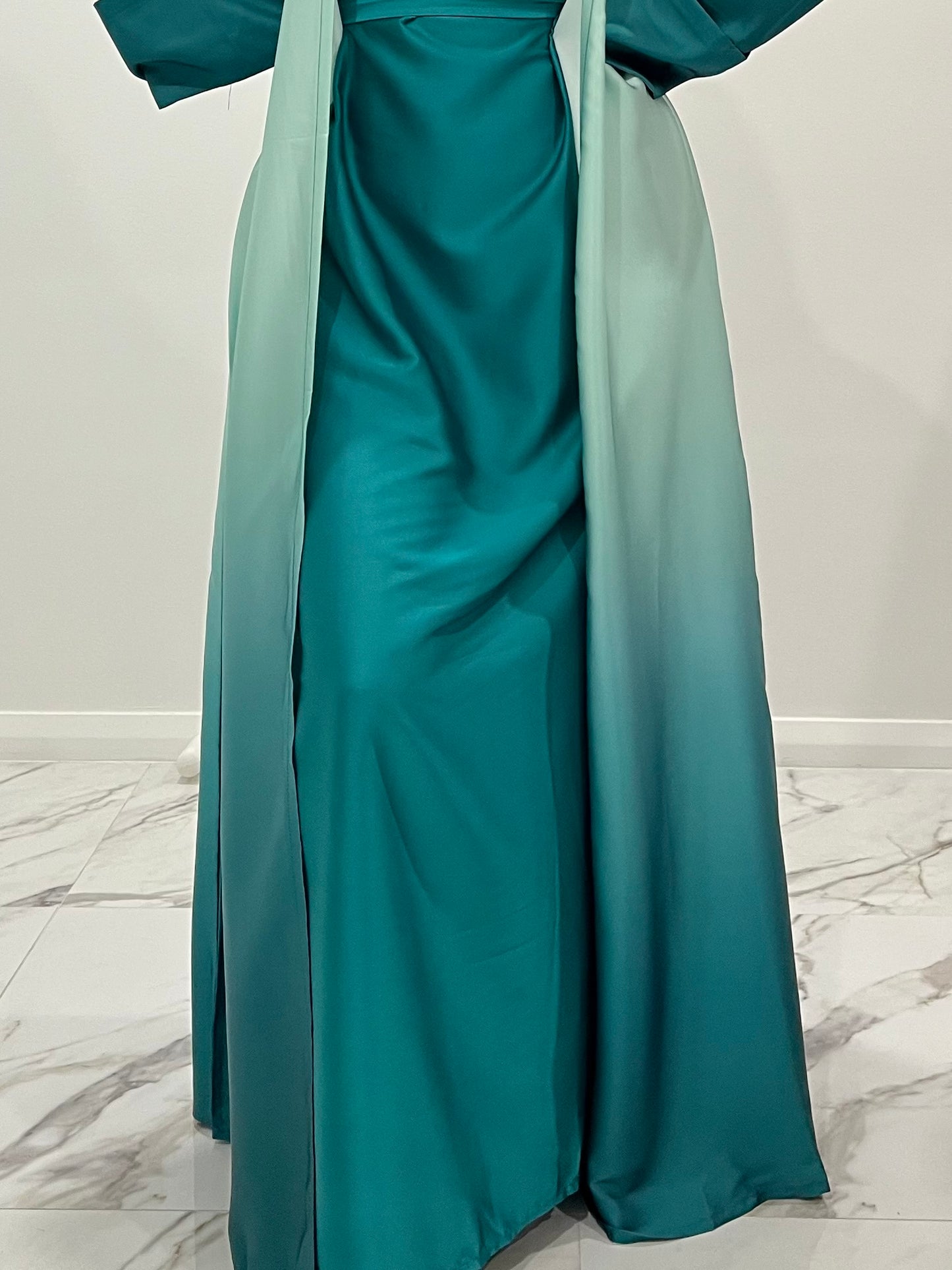 Ocean Ombré Abaya