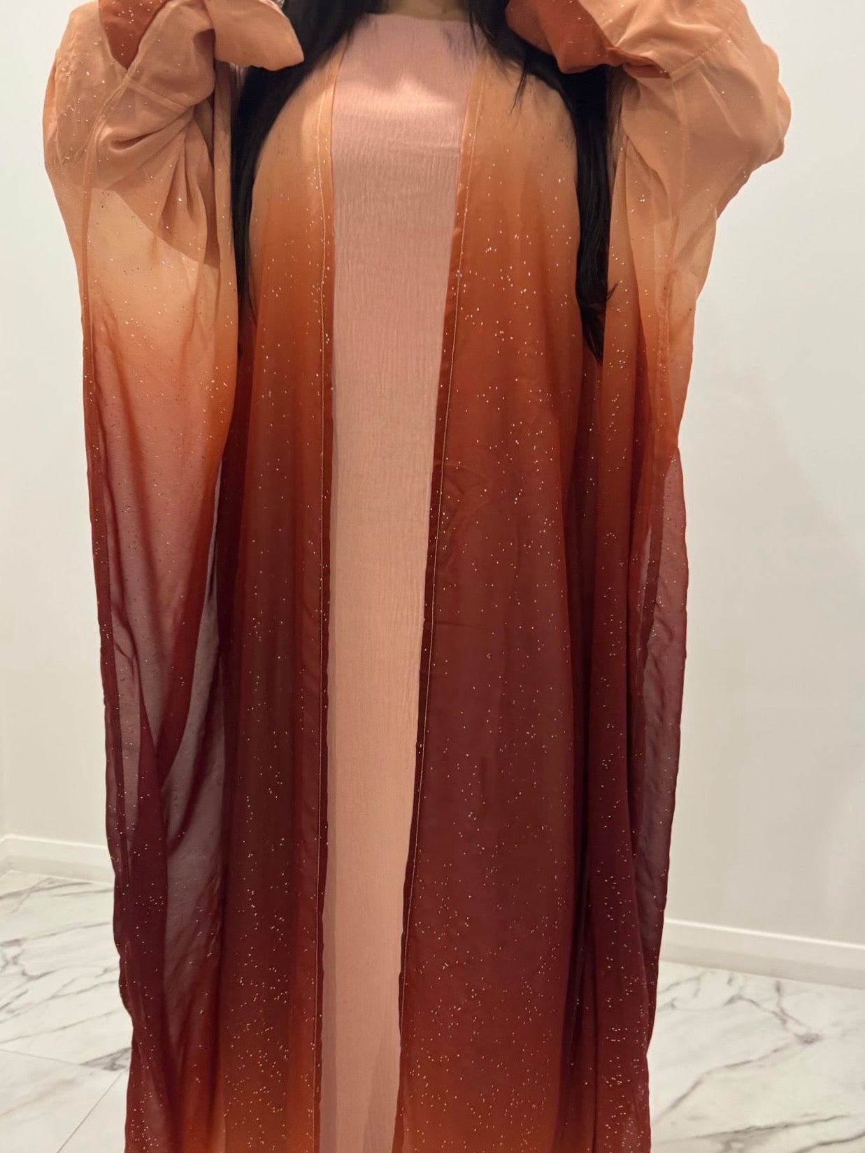 Sunset Ombré Abaya