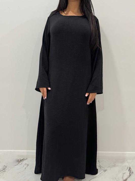 Crepe Long Sleeve Inner Dress