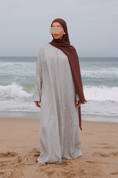 Greige Sahāra Abaya