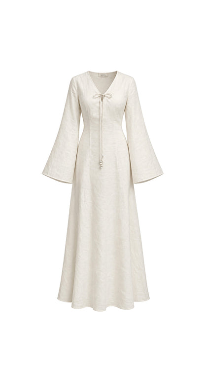 Lāra Linen Dress - Oct Pre-Order