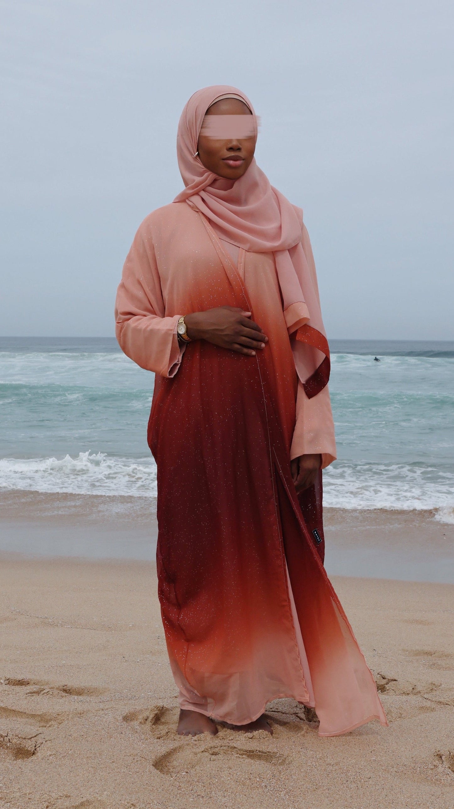 Sunset Ombré Abaya - Clearance