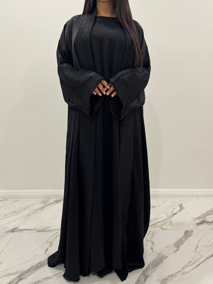 Black Velvet Abaya