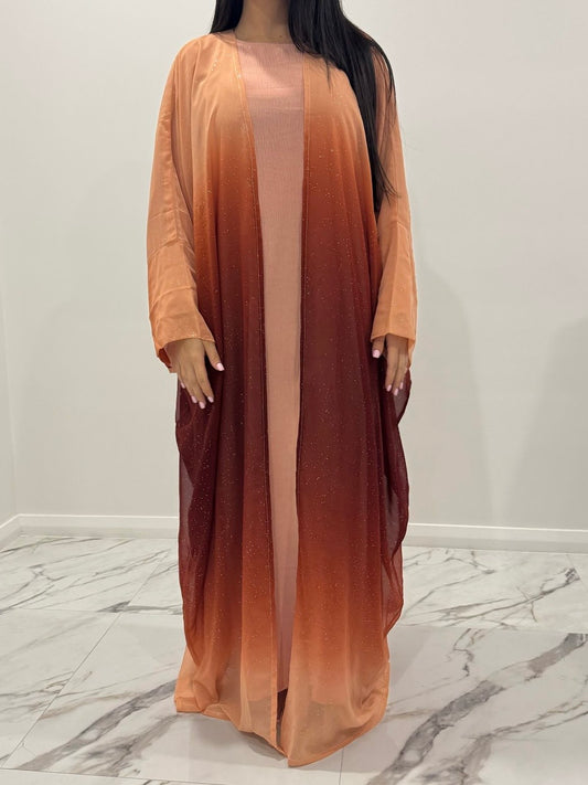Sunset Ombré Abaya