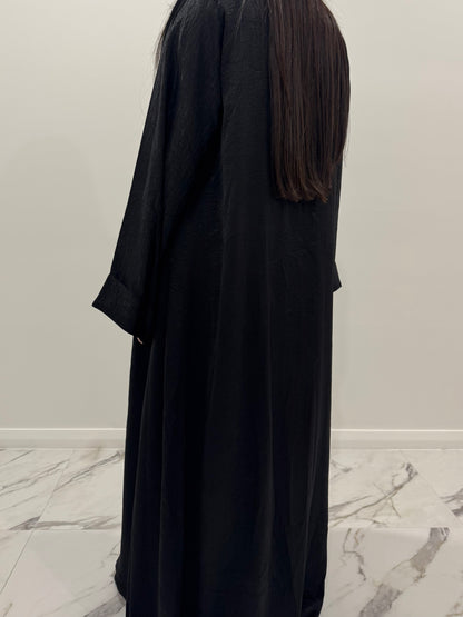 Black Velvet Abaya