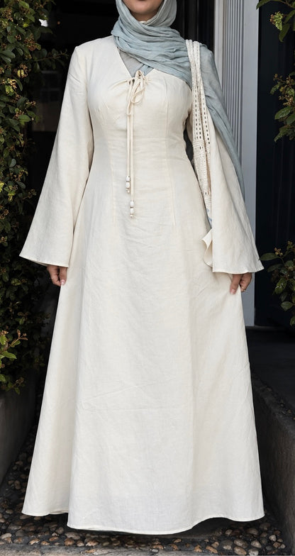 Lāra Linen Dress - Oct Pre-Order