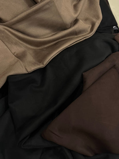 Zara Suede Abaya - AW26