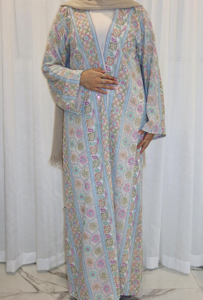 Ava Woven Abaya - AW26