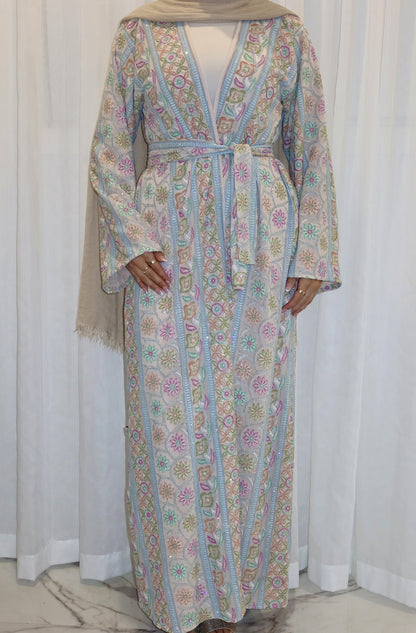 Ava Woven Abaya - AW26