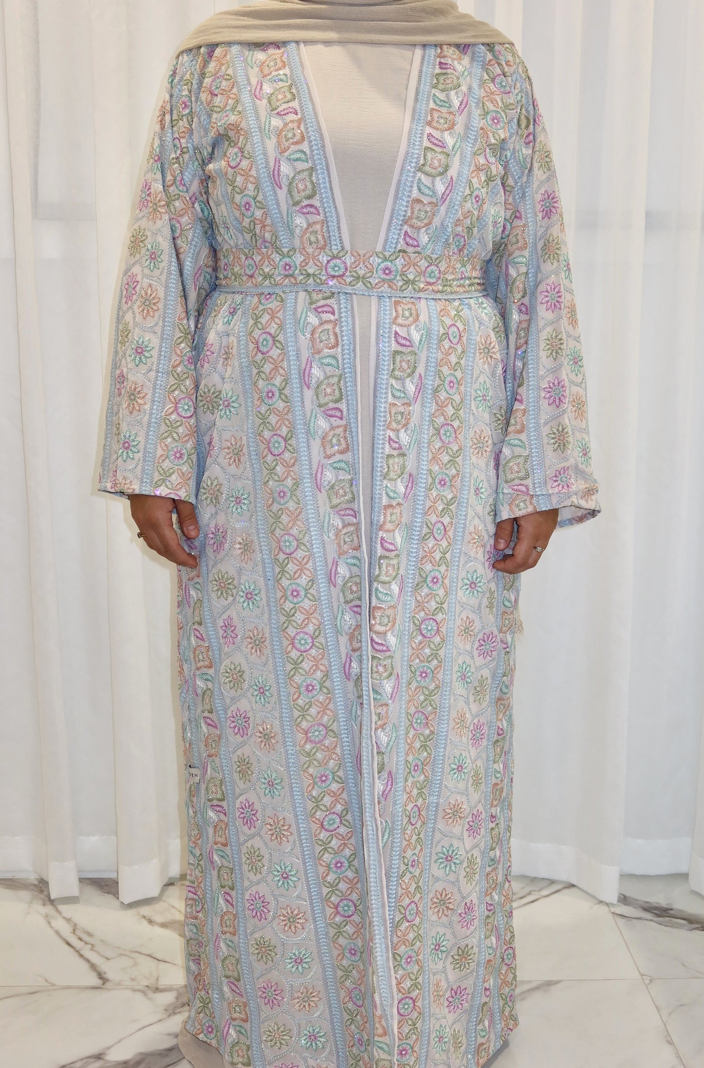 Ava Woven Abaya - AW26