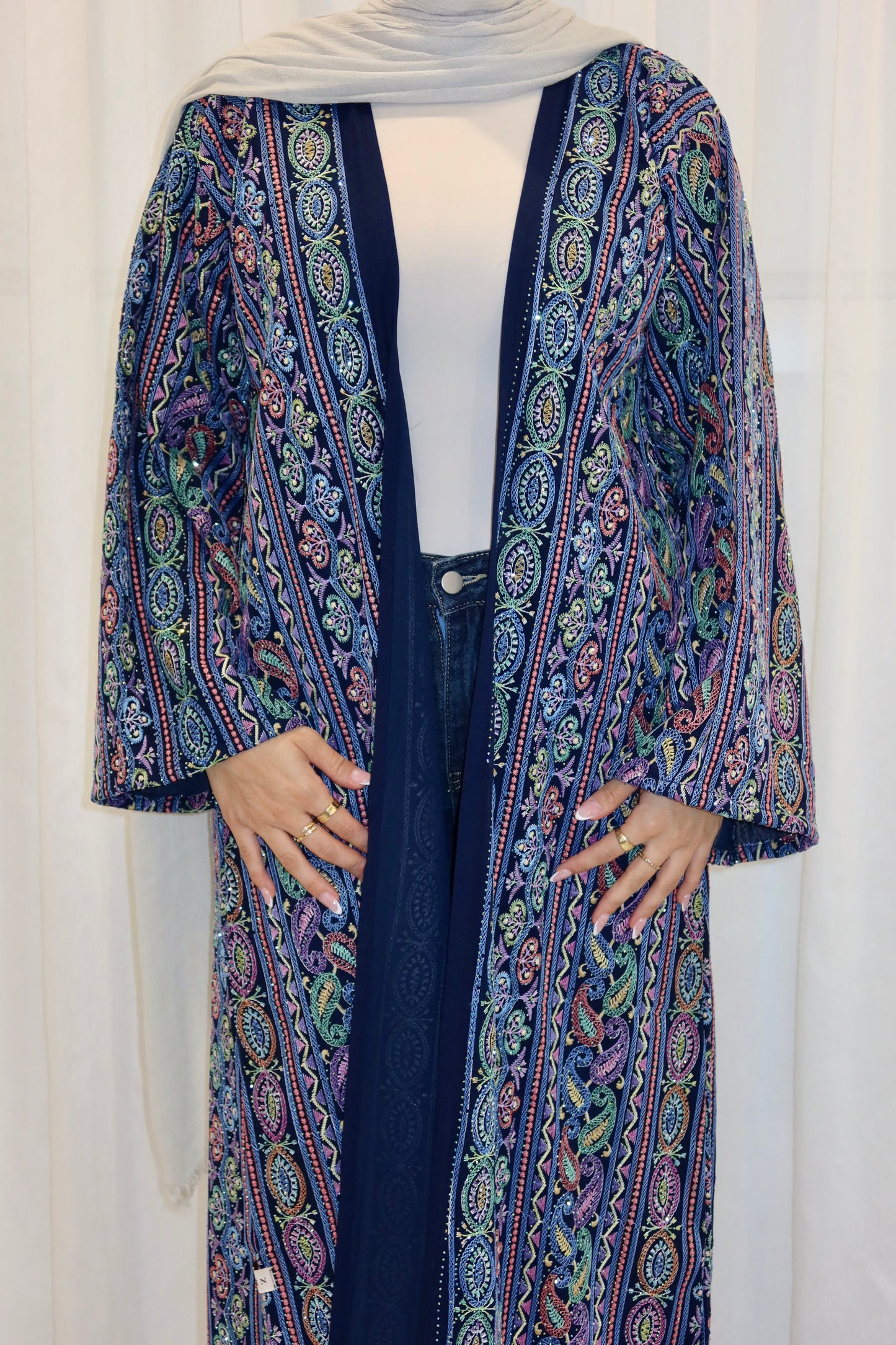 Ava Woven Abaya - AW26