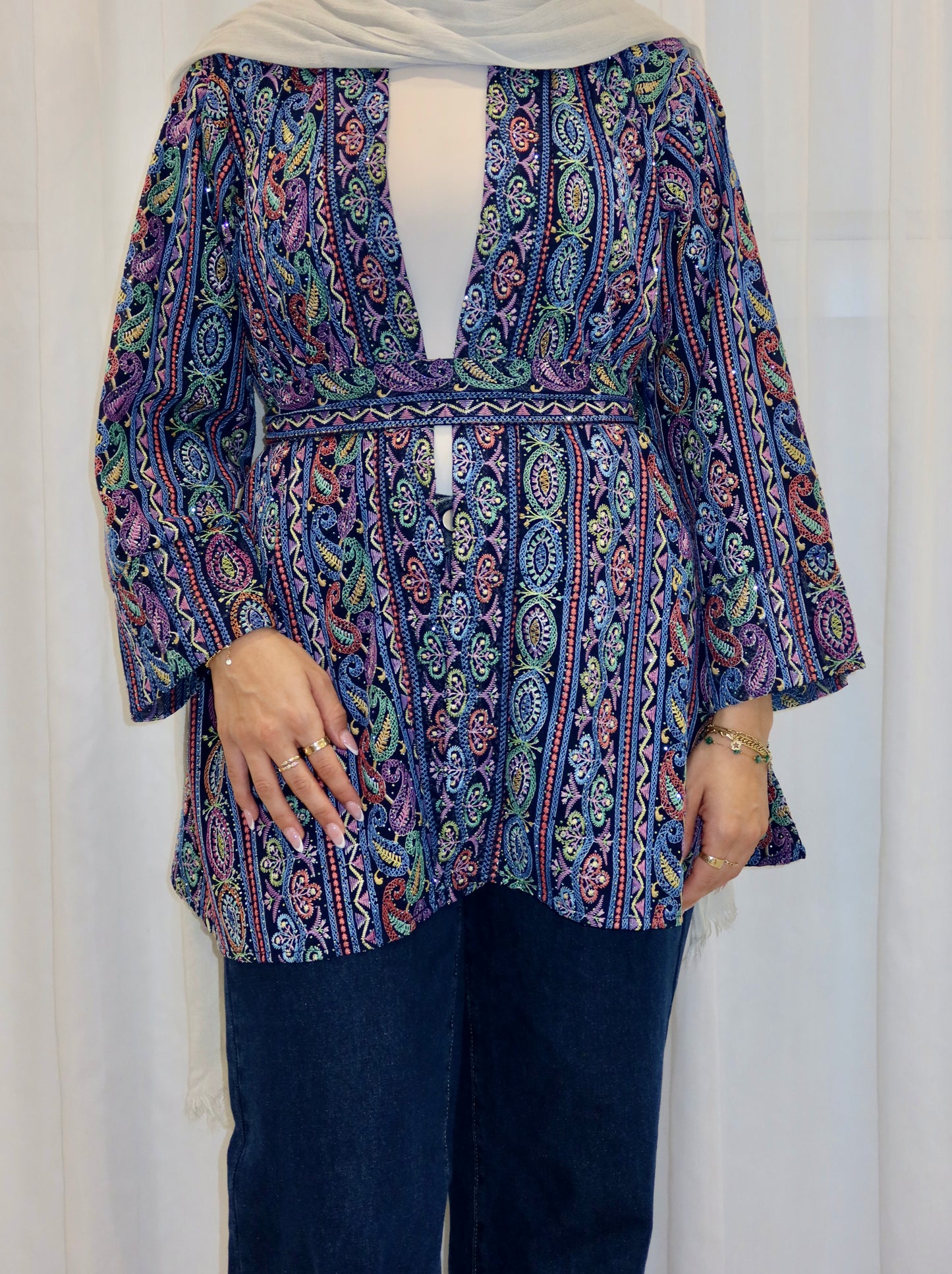 Ava Woven Wrap Top - AW26