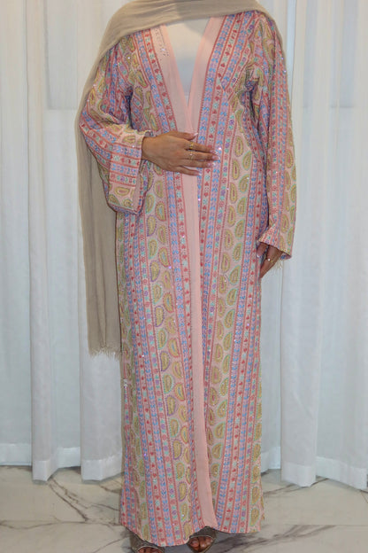 Ava Woven Abaya - AW26