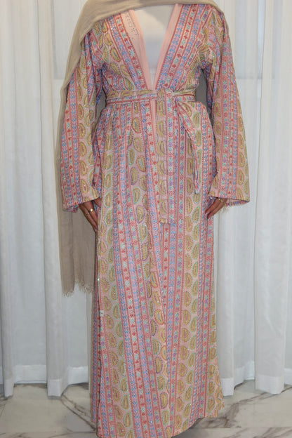 Ava Woven Abaya - AW26
