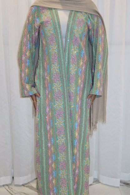 Ava Woven Abaya - AW26