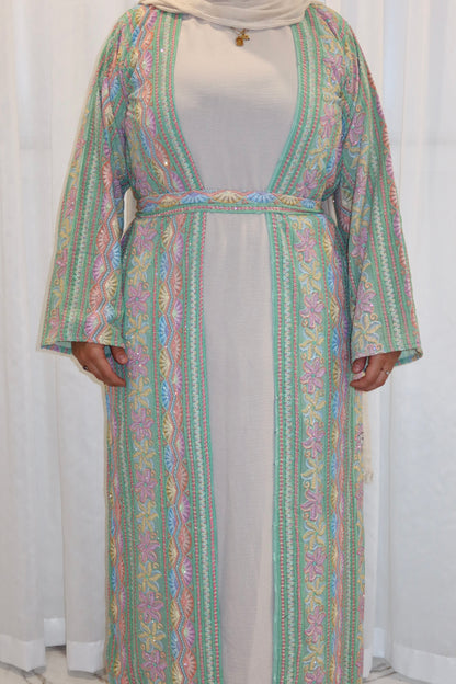 Ava Woven Abaya - AW26