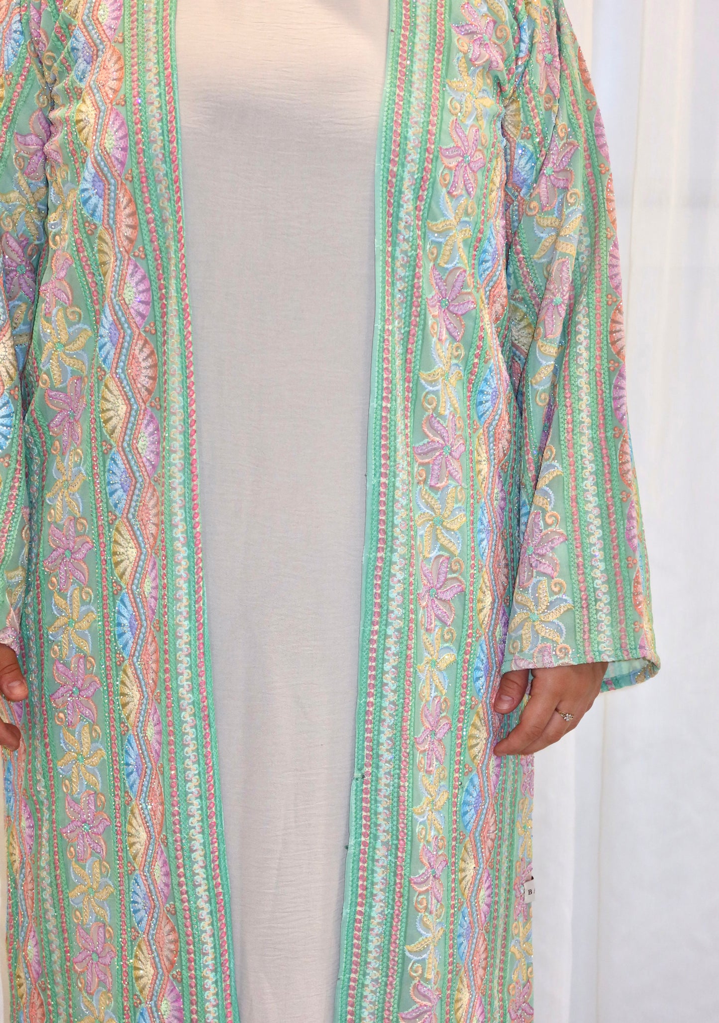 Ava Woven Abaya - AW26