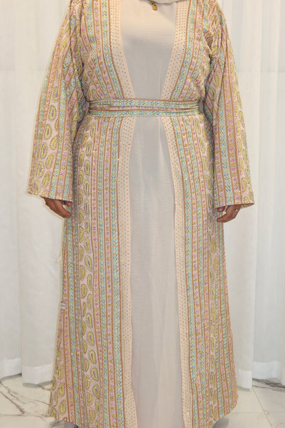Ava Woven Abaya - AW26