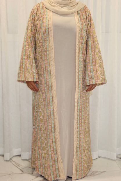 Ava Woven Abaya - AW26