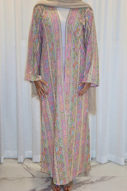 Ava Woven Abaya - AW26