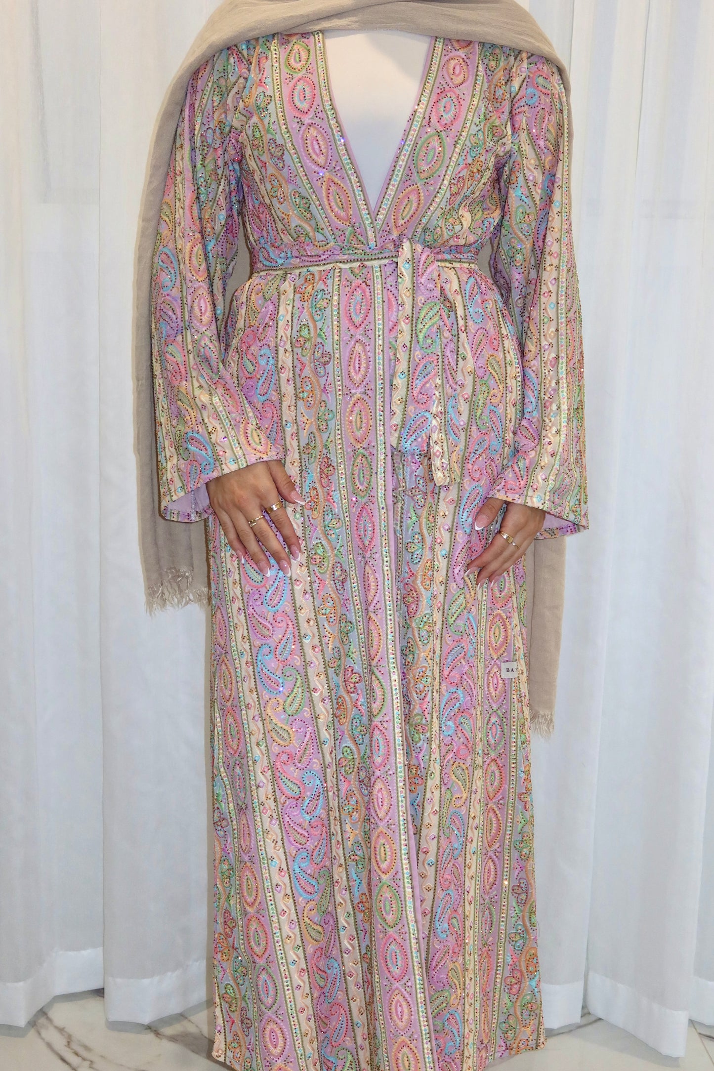 Ava Woven Abaya - AW26
