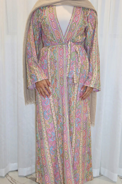 Ava Woven Abaya - AW26