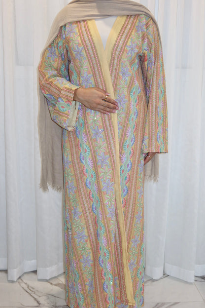 Ava Woven Abaya - AW26