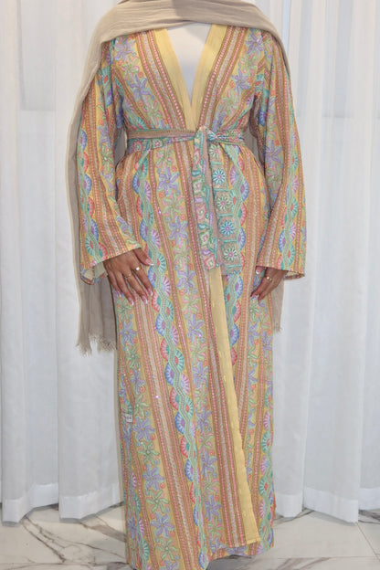 Ava Woven Abaya - AW26