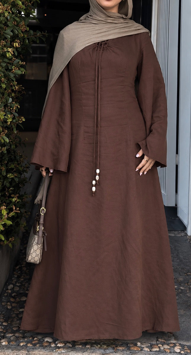 Lāra Linen Dress - Oct Pre-Order
