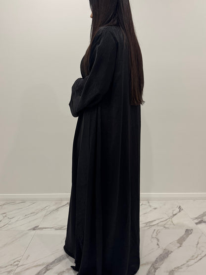 Black Velvet Abaya