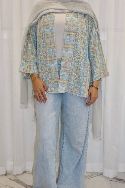 Ava Woven Wrap Top - AW26