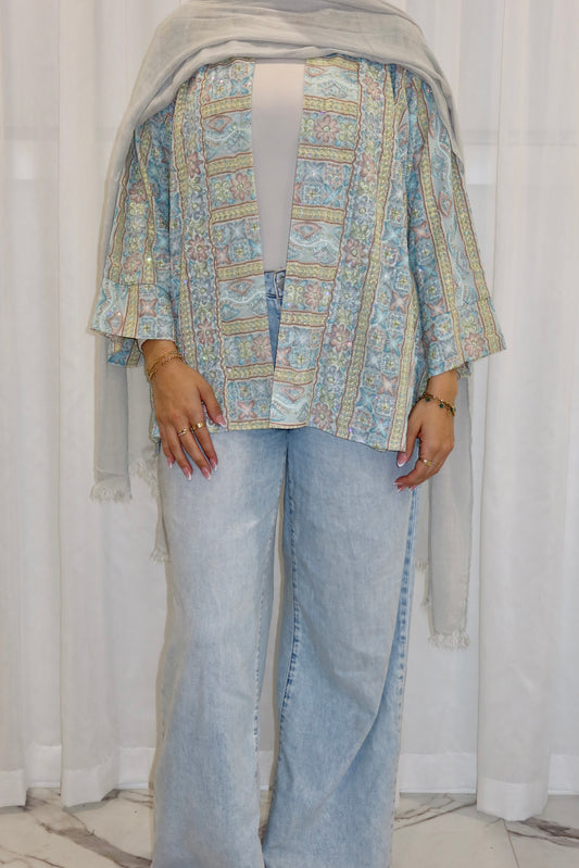 Ava Woven Wrap Top - AW26