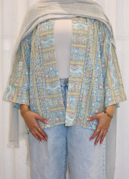 Ava Woven Wrap Top - AW26