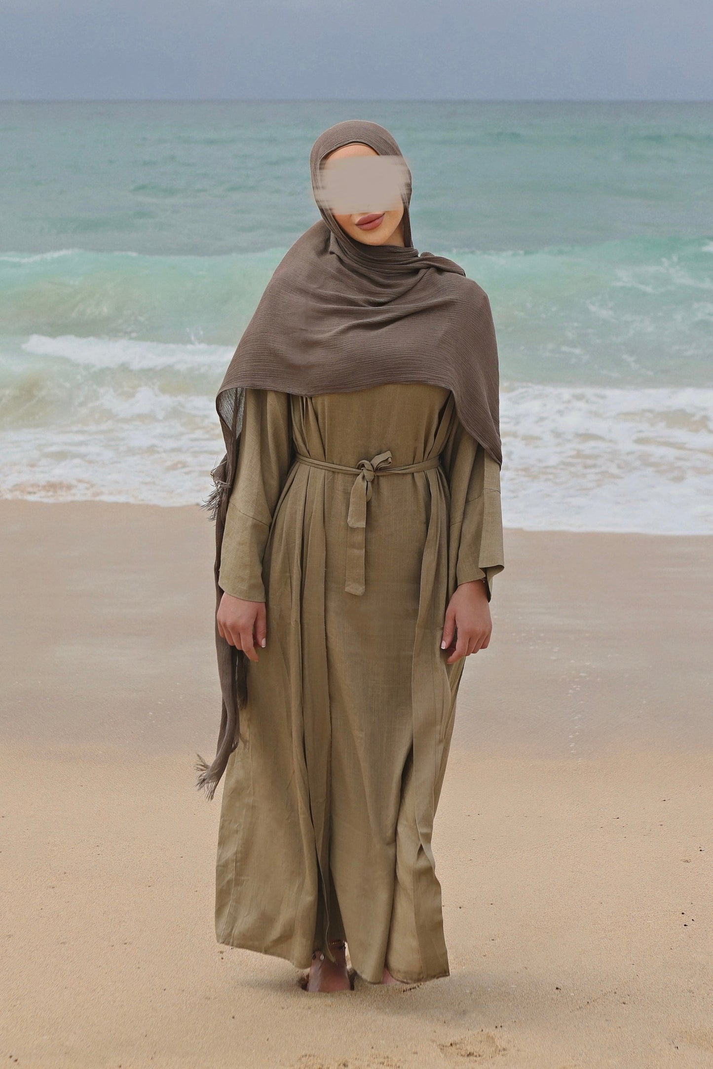 عباية كتان