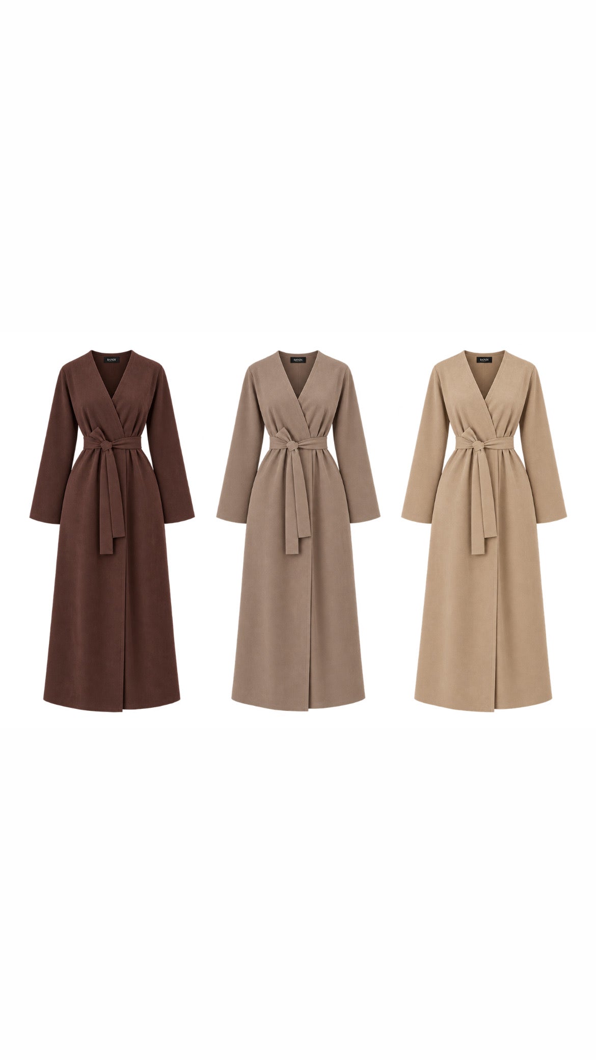 Zara Suede Abaya - AW26