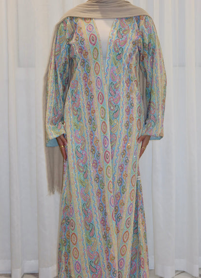 Ava Woven Abaya - AW26