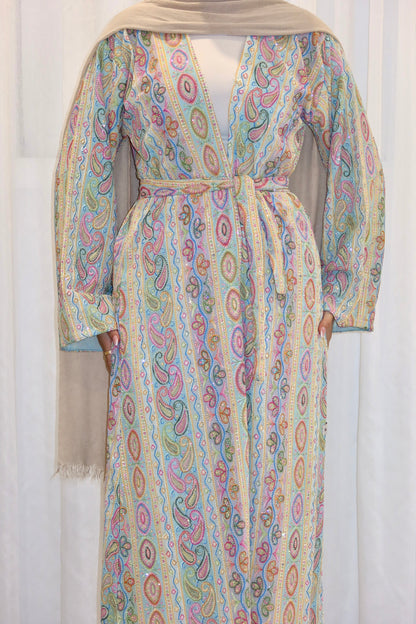 Ava Woven Abaya - AW26