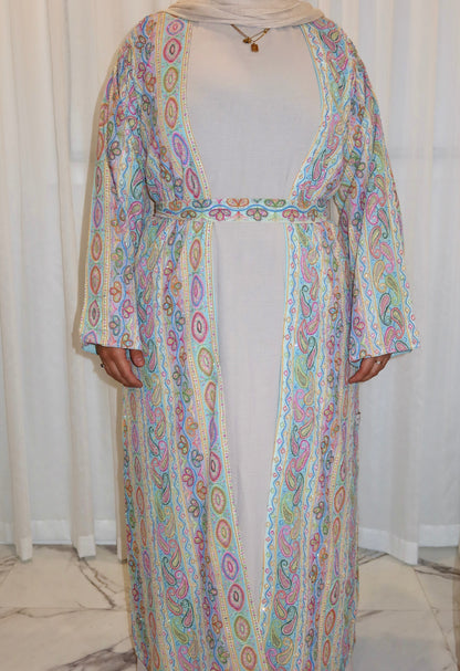 Ava Woven Abaya - AW26