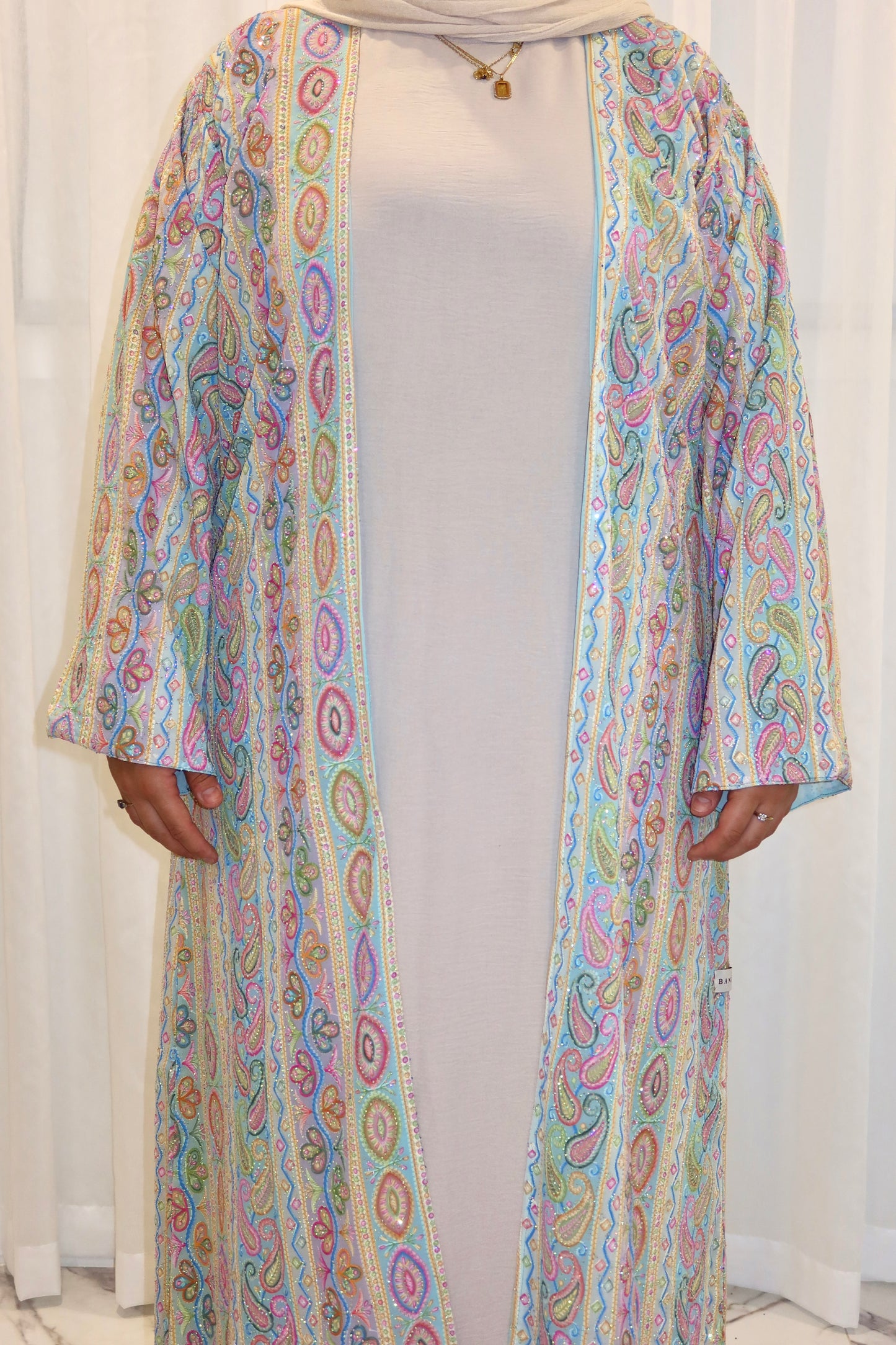 Ava Woven Abaya - AW26