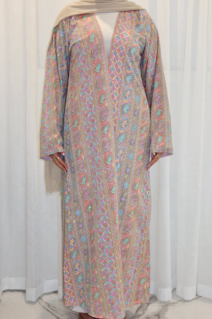 Ava Woven Abaya - AW26