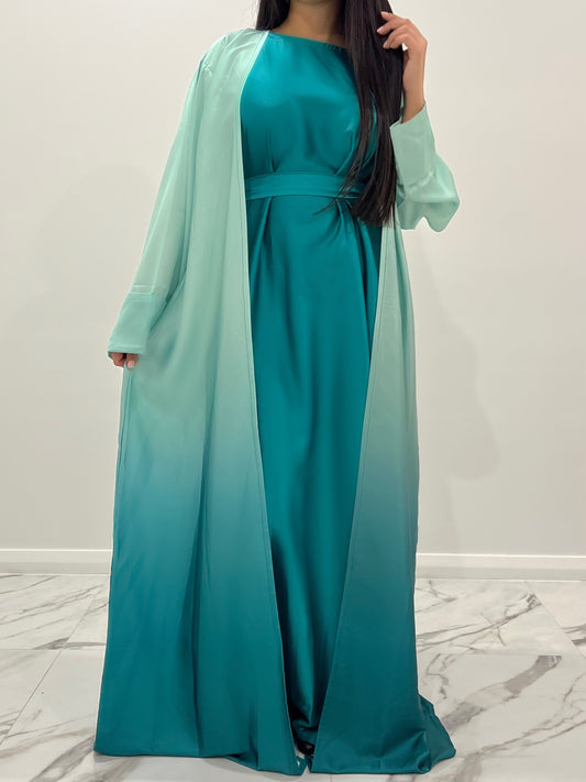 Ocean Ombré Abaya