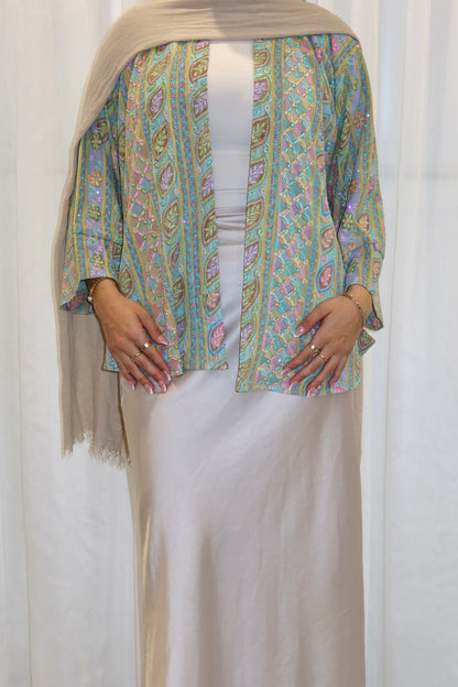 Ava Woven Wrap Top - AW26