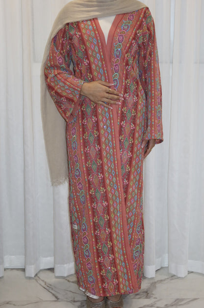 Ava Woven Abaya - AW26