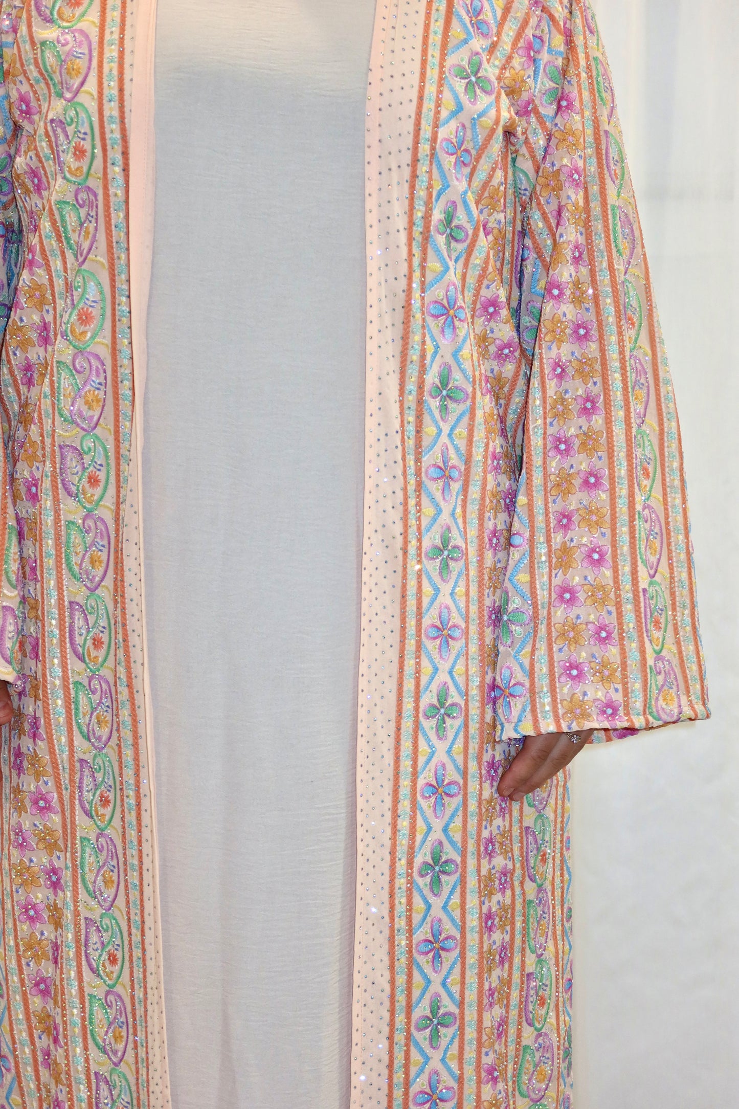 Ava Woven Abaya - AW26