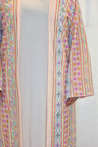 Ava Woven Abaya - AW26
