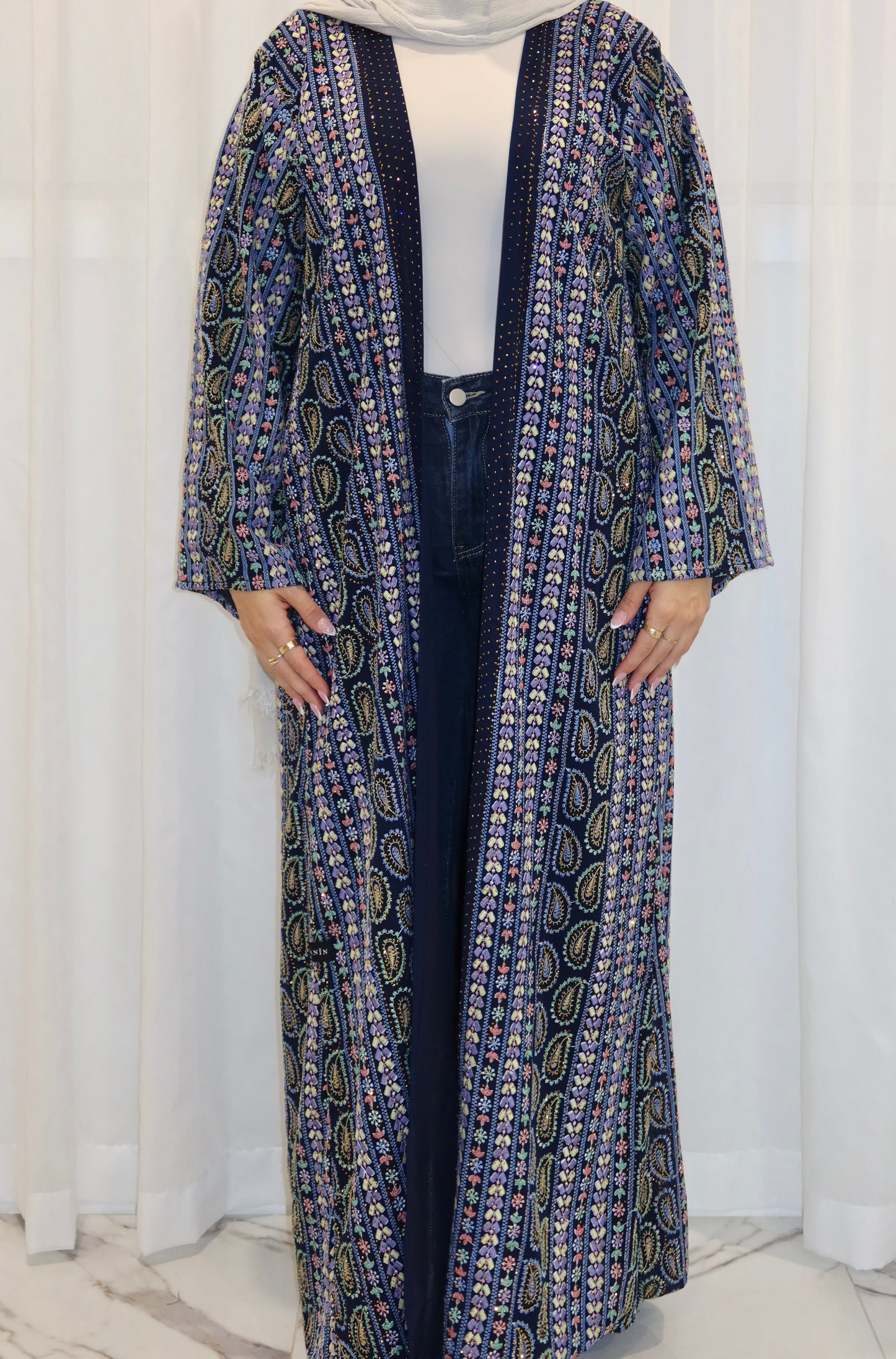 Ava Woven Abaya - AW26